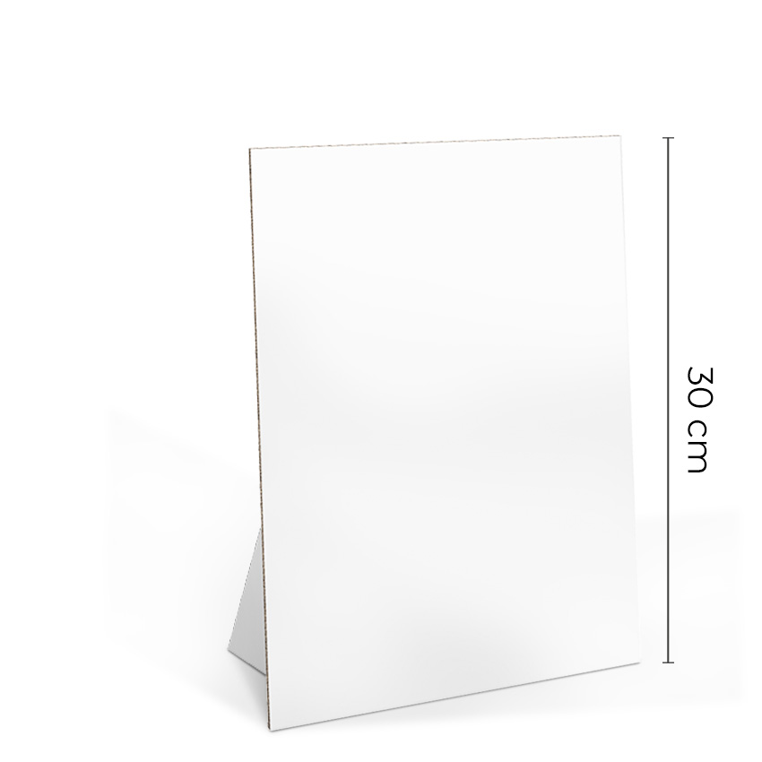 Cartello vetrina in cartone Basic A4 f.to 21x30