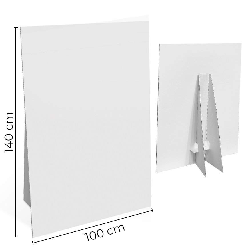 Cartello vetrina in cartone Eolo f.to 100x140