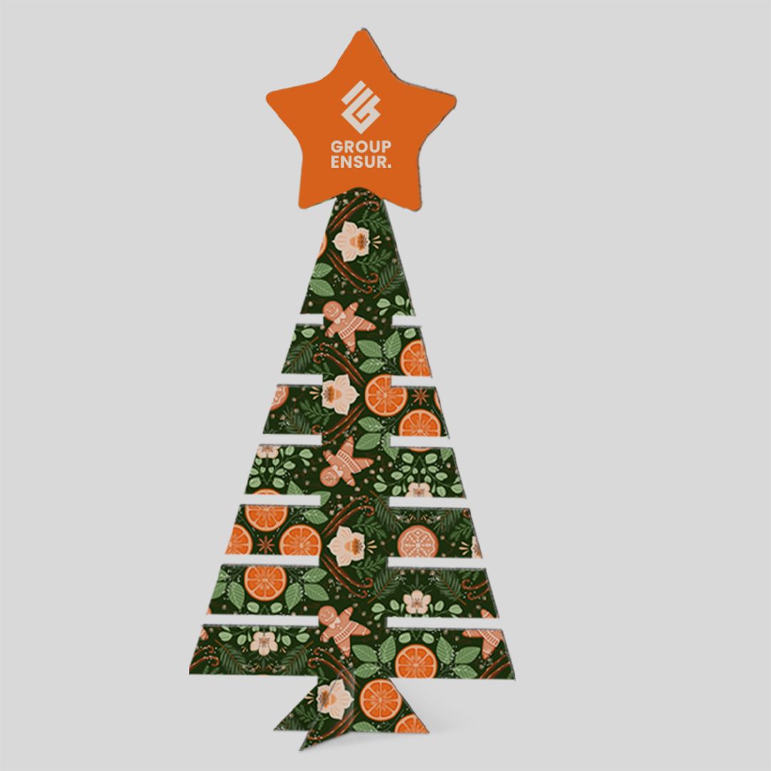 Albero di Natale in cartone alveolare Vinter h130 cm